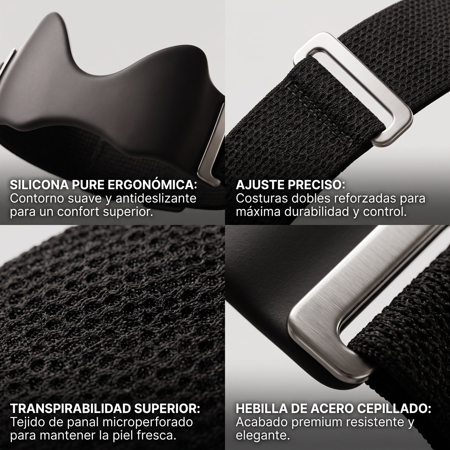 FixTendon™ Pro - Cinta Rotuliana con Silicona 3D